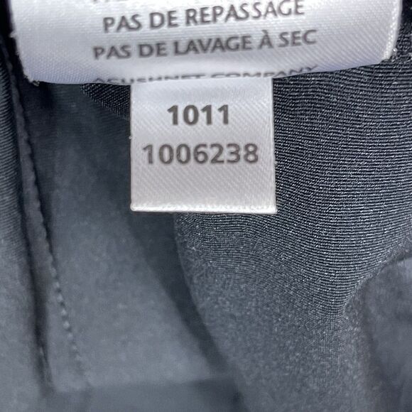 Footjoy Polo Shirt Mens Large Black Golfing Rugby Logo Preppy Adult - Picture 8 of 11